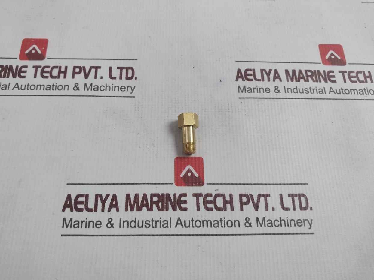 Lot Of 5X Bsp Female To Male Brass Connector Pipe Fitting Long Nipple Rod Couple