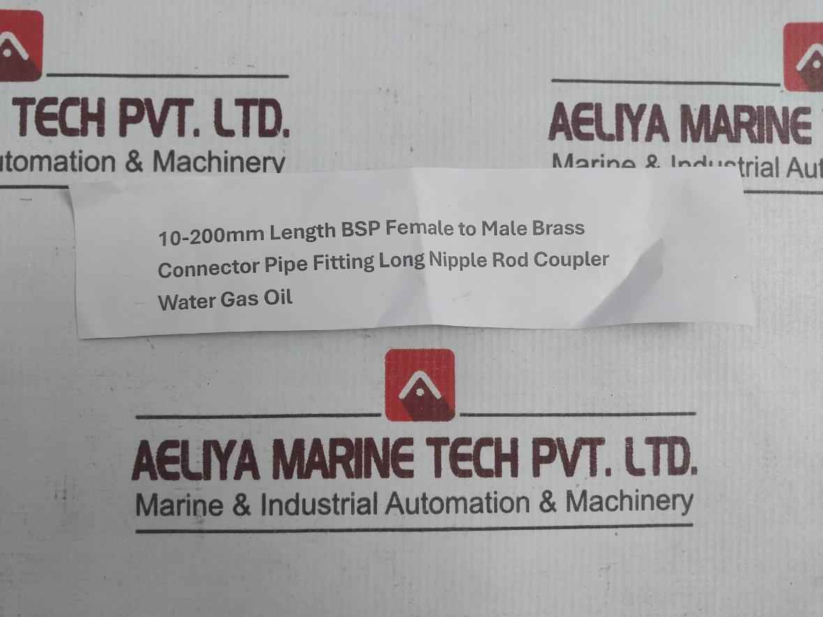 Lot Of 5X Bsp Female To Male Brass Connector Pipe Fitting Long Nipple Rod Couple