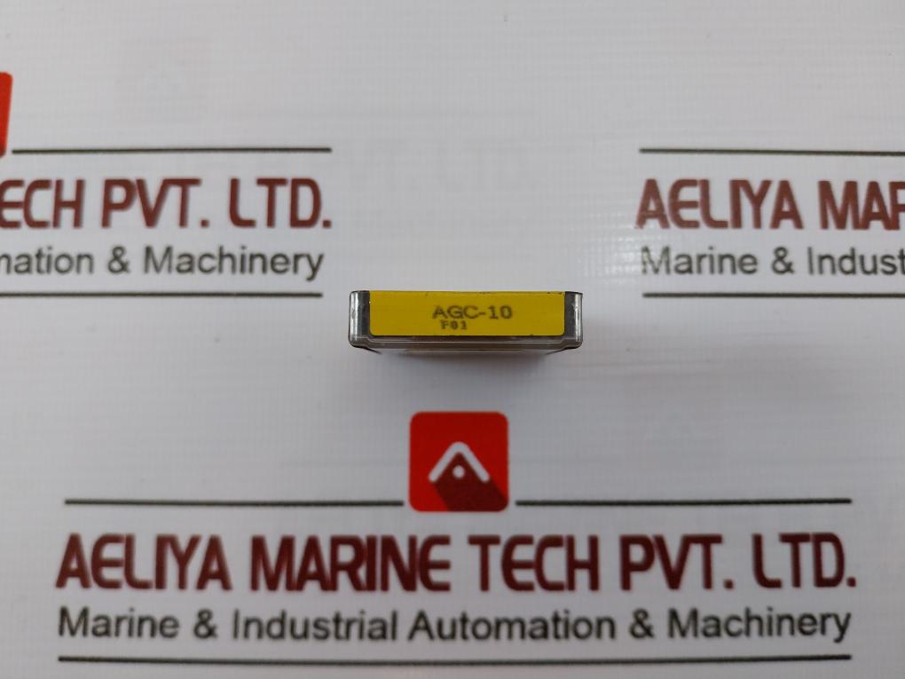 Lot Of 5X Bussmann Agc 10A Glass Fuse Fast Acting Quick Break