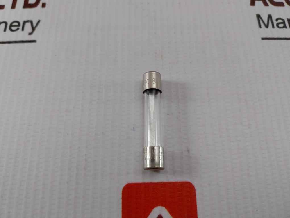 Lot Of 5X Bussmann Agc 8 Glass Fuse 32 Volts