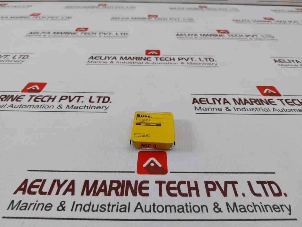 Lot Of 5X Bussmann Agc 8 Glass Fuse 32 Volts