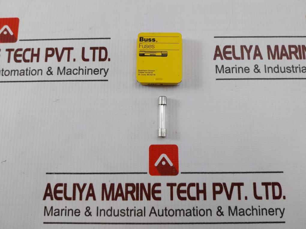 Lot Of 5X Bussmann Agc 8 Glass Fuse 32 Volts