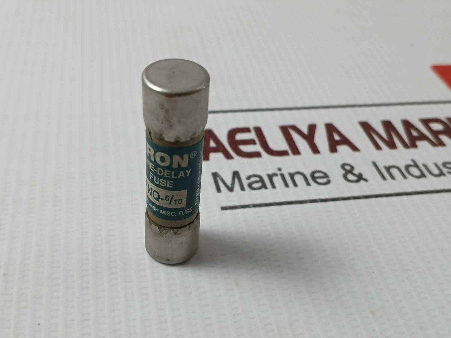 Lot Of 5X Bussmann Fnq-6/10 Time-delay Fuses 500V Ac 10Ka D05