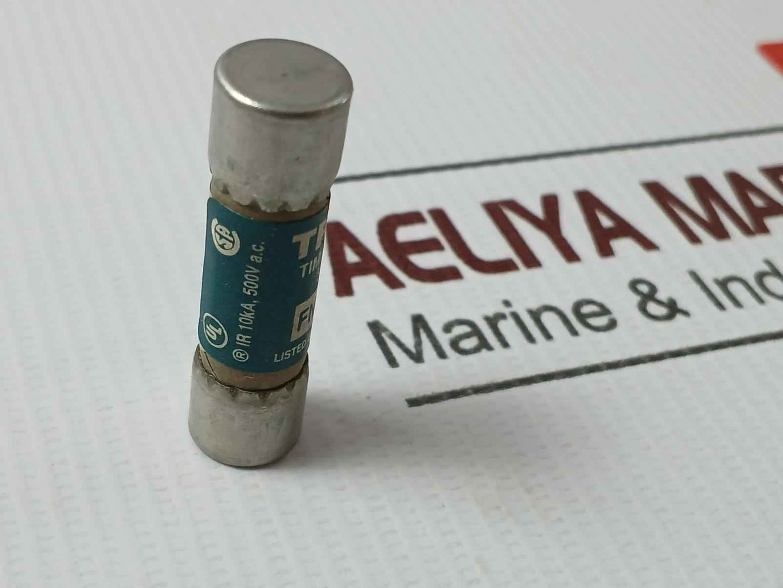 Lot Of 5X Bussmann Fnq-6/10 Time-delay Fuses 500V Ac 10Ka D05