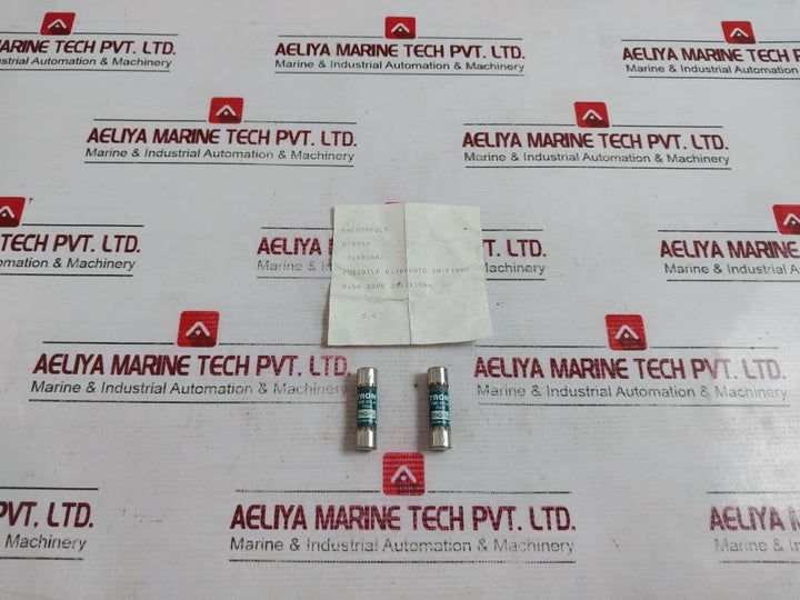 Lot of 5X Bussmann FNQ-8/10 Time-delay Fuse 500VAC 0.8A 35.7X10MM