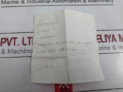 Lot of 5X Bussmann FNQ-8/10 Time-delay Fuse 500VAC 0.8A 35.7X10MM
