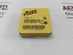 Lot Of 5X Bussmann Gma-1A Jet Fuse Miniature Y52