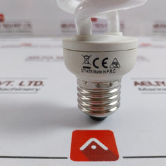 Lot of 5X CALEX 12 Watt Daylight CFL Spiral Energy Saving Lamp 571478 240V