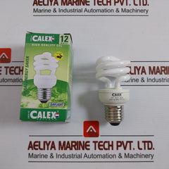 Lot of 5X CALEX 12 Watt Daylight CFL Spiral Energy Saving Lamp 571478 240V