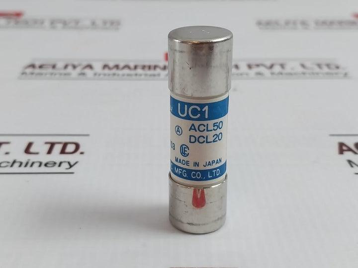 Lot of 5X Cello-lite Fuse UC1 1T2-1-000-06Q 250V ACL50 A.C. 500V D.C. 250V