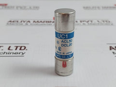Lot of 5X Cello-lite Fuse UC1 1T2-1-000-06Q 250V ACL50 A.C. 500V D.C. 250V