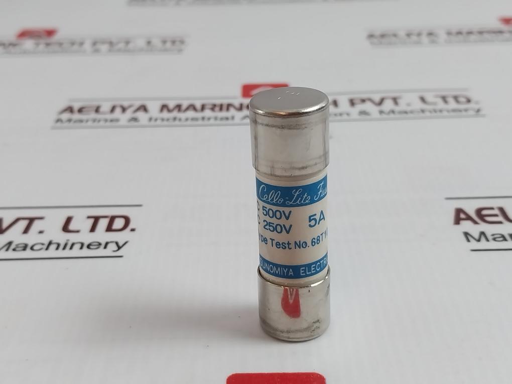 Lot of 5X Cello-lite Fuse UC1 5 A/AMPERE ACL50 68T103