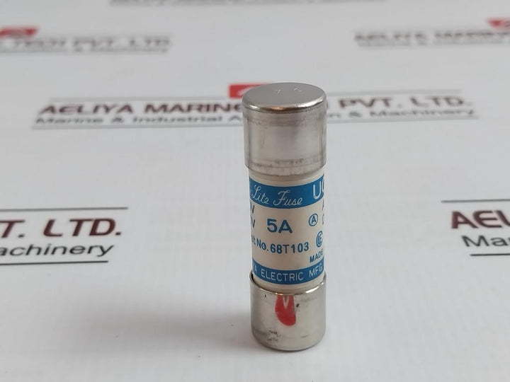 Lot of 5X Cello-lite Fuse UC1 5 A/AMPERE ACL50 68T103