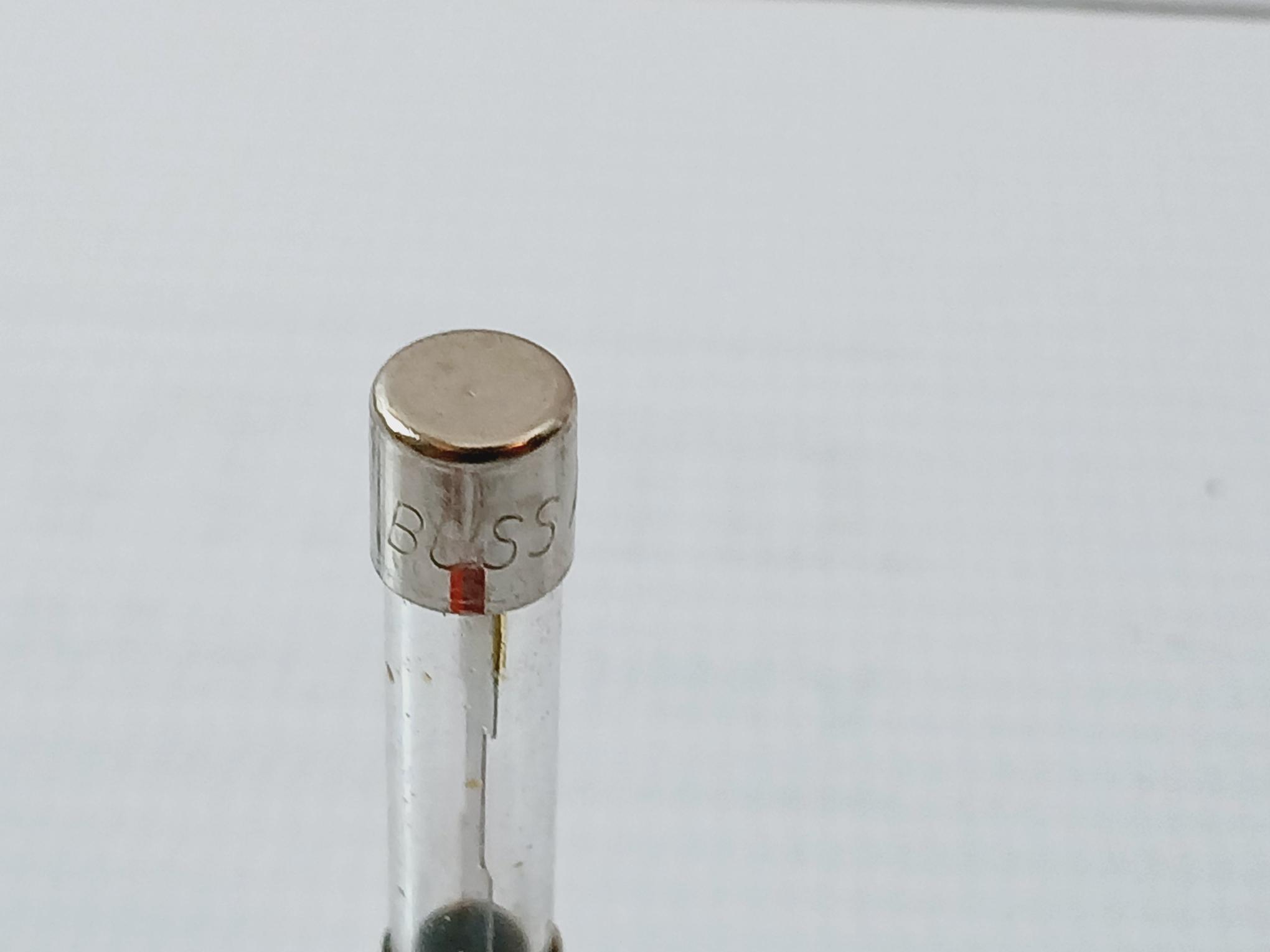 Lot Of 5X Cooper Bussmann Agc 15 Cartridge Fuse 15A 32V