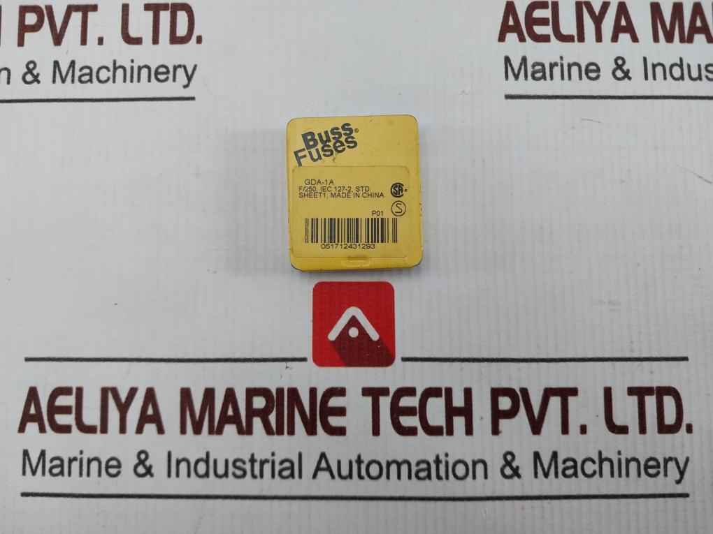 Lot Of 5X Cooper Bussmann Gda-1A Fuse H 250V