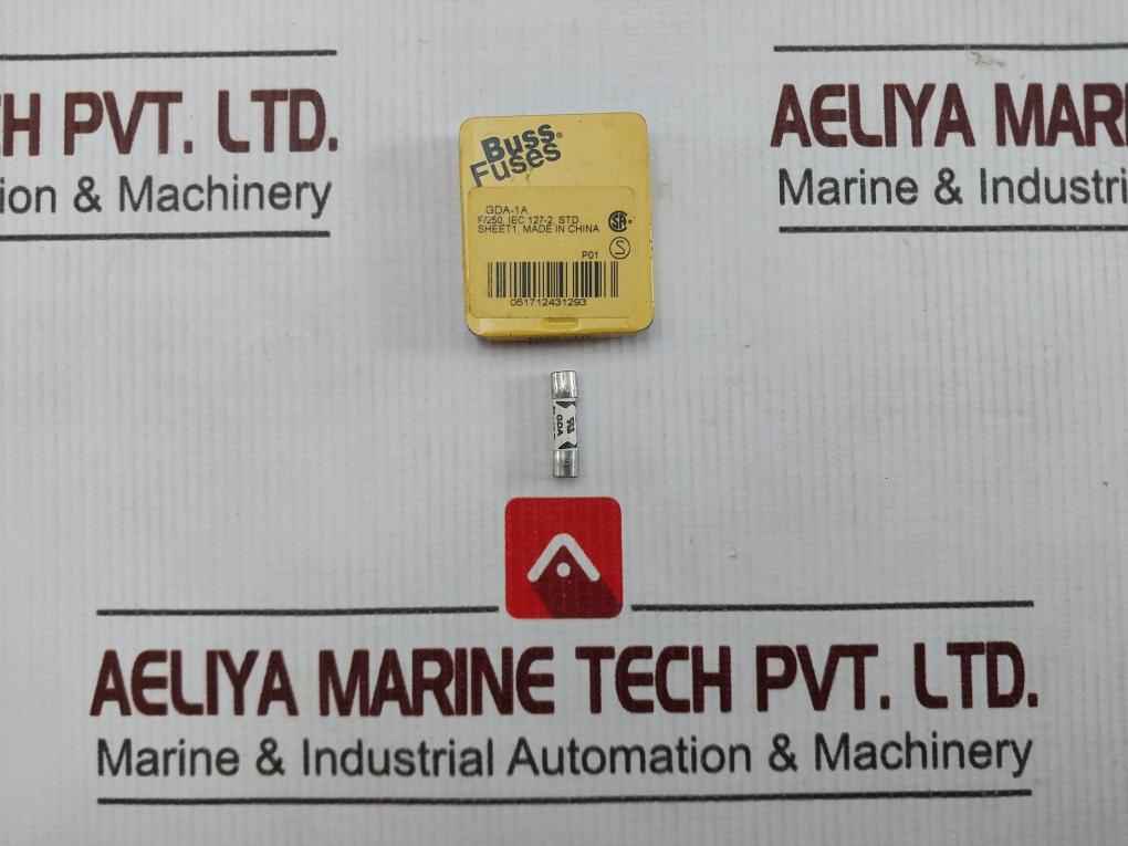 Lot Of 5X Cooper Bussmann Gda-1A Fuse H 250V