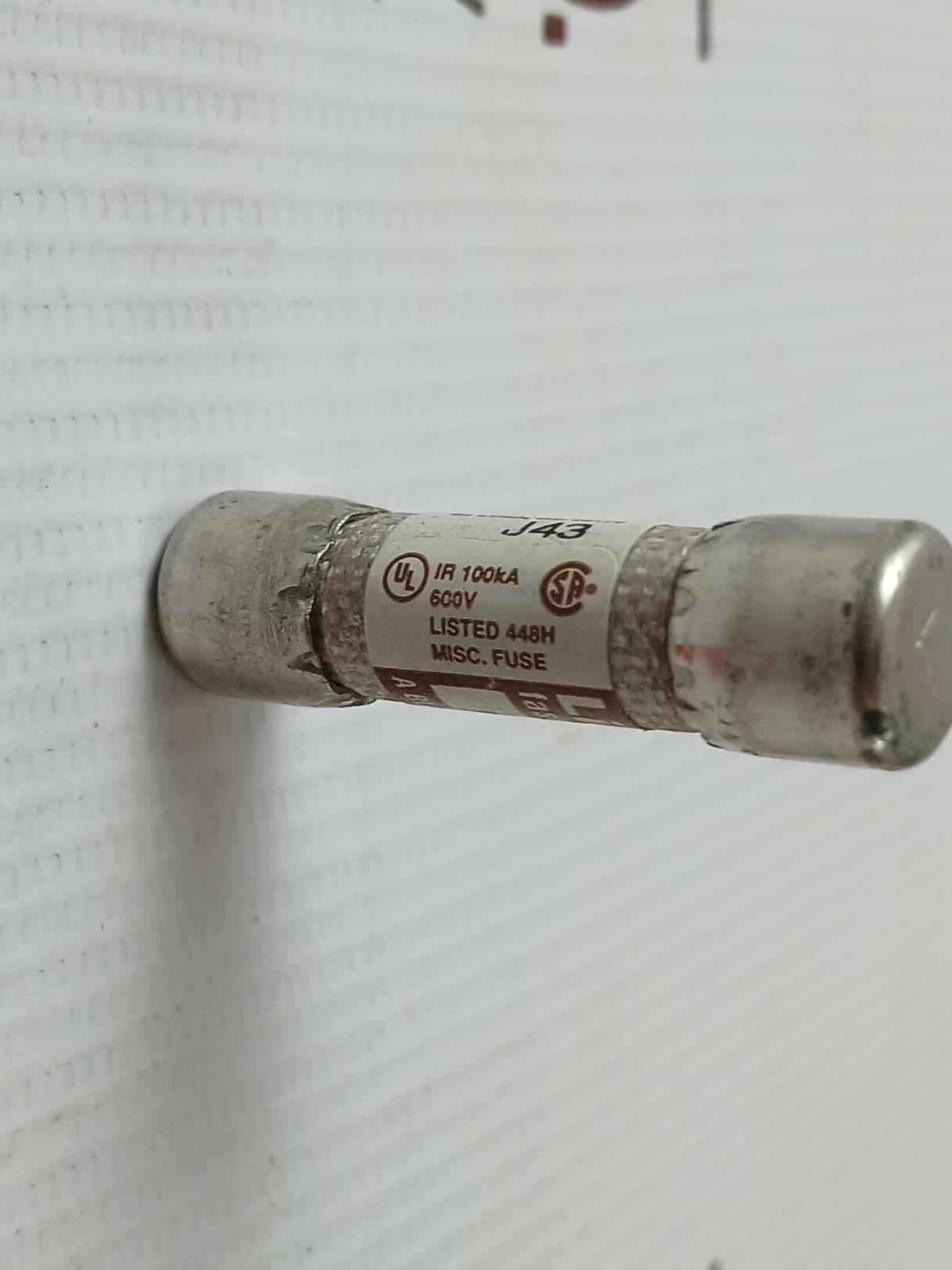 Lot Of 5X Cooper Bussmann Ktk-15 Fast-acting Fuse 15Amp 600V