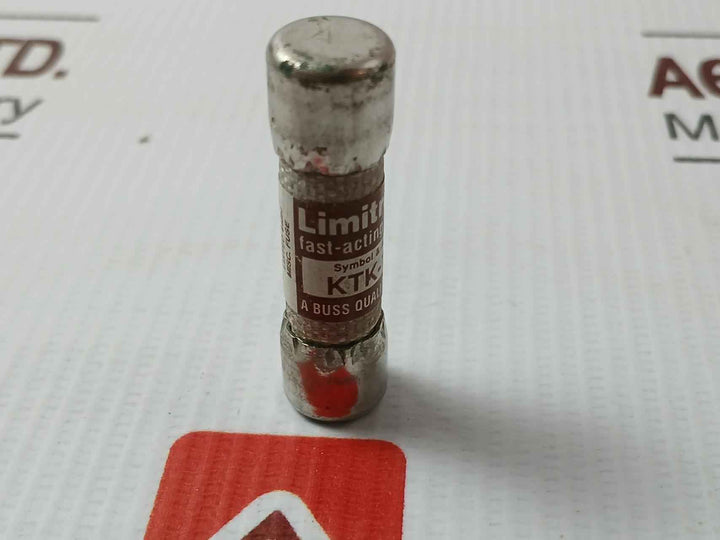 Lot Of 5X Cooper Bussmann Ktk-15 Fast-acting Fuse 15Amp 600V