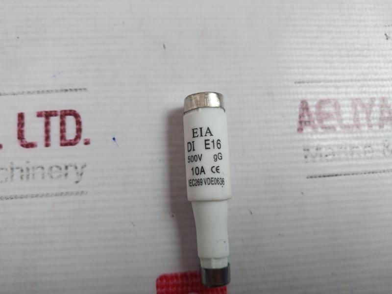 Lot Of 5X Eia Di E16 Diazed Fuse Thread Size Gg- Gl 500V Ac