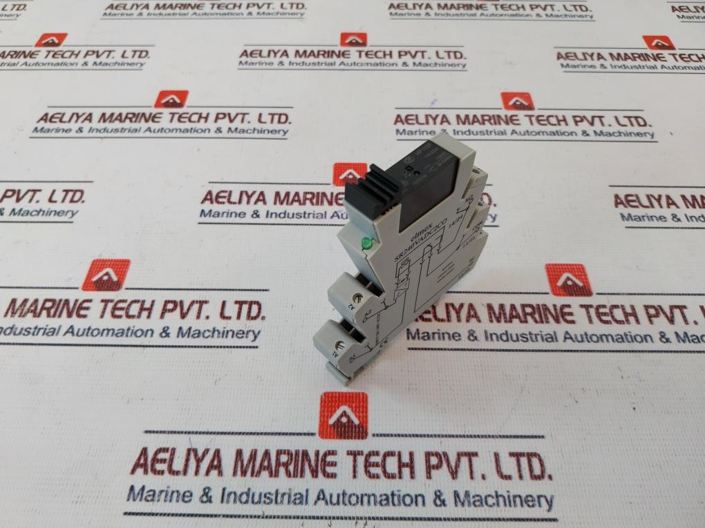 Lot of 5X Elmex SR240VADC2CO(G) Slim Relay HF115F