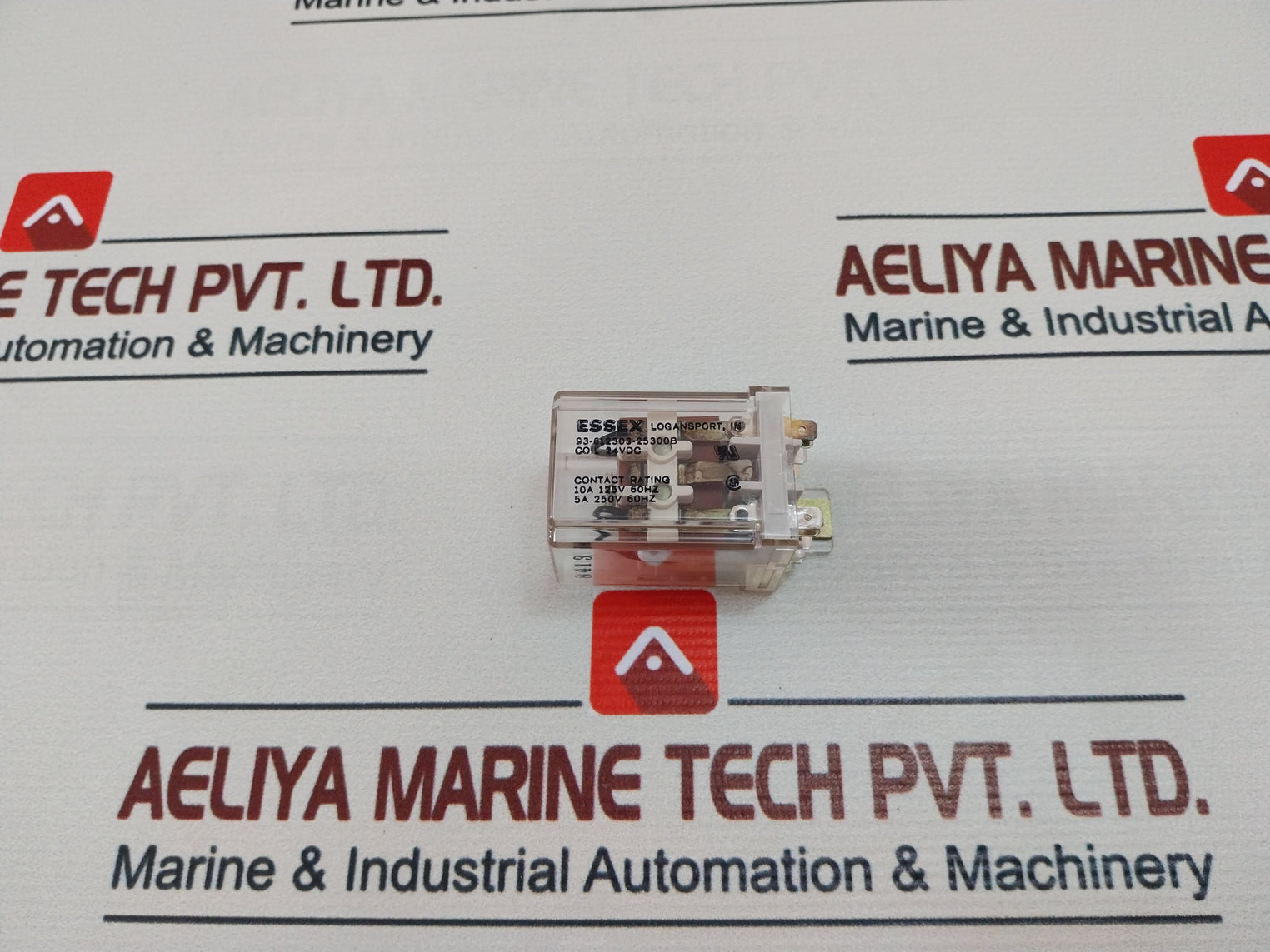 Lot Of 5X Essex 93-612303-25300B Relay 24V Dc