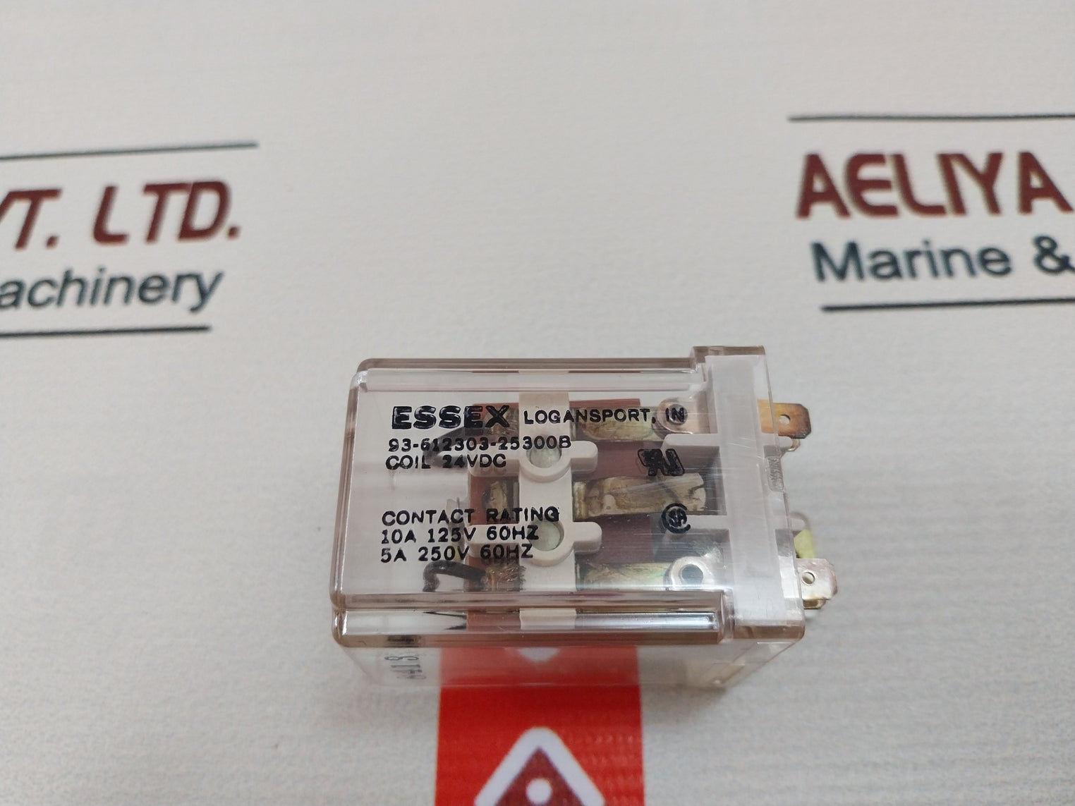 Lot Of 5X Essex 93-612303-25300B Relay 24V Dc