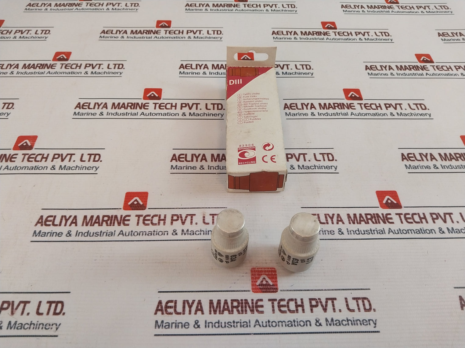 Lot Of 7X Eti 002313403 Fuse Link Gl/Gg 63A 500V