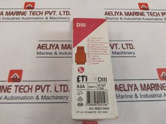 Lot Of 7X ETI 002313403 Fuse Links GL/GG 63A 500V