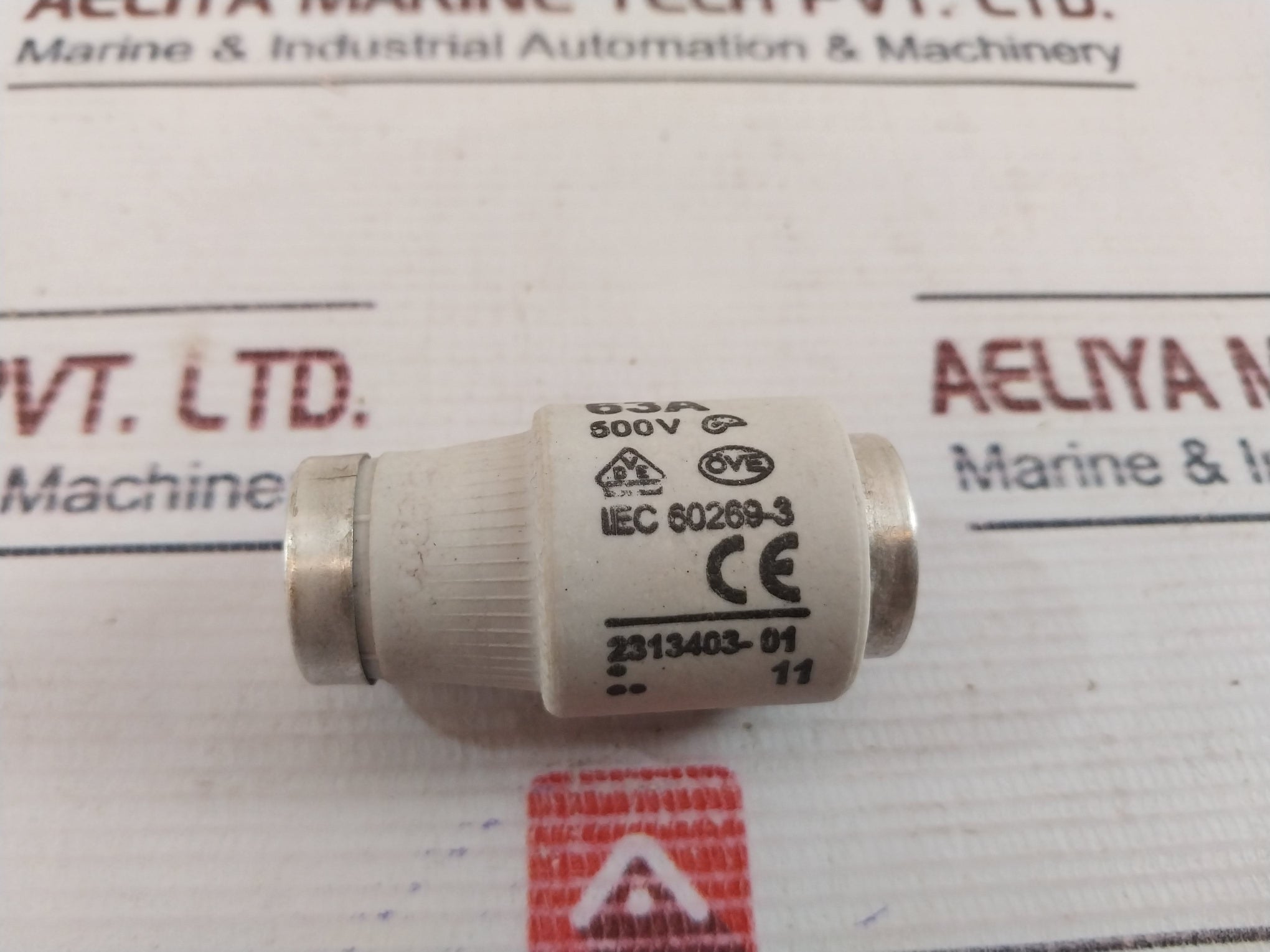 Lot Of 7X Eti 002313403 Fuse Link Gl/Gg 63A 500V