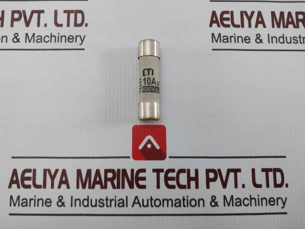 Lot Of 5X Eti 10A Gg Fuse Link 690V A.C. I1 80Ka