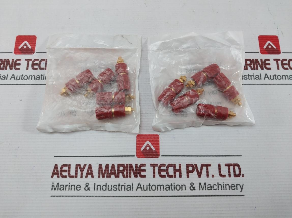 Lot Of 5X Farnell 1854600 Test Plug Connector