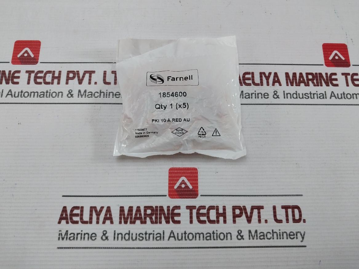 Lot Of 5X Farnell 1854600 Test Plug Connector