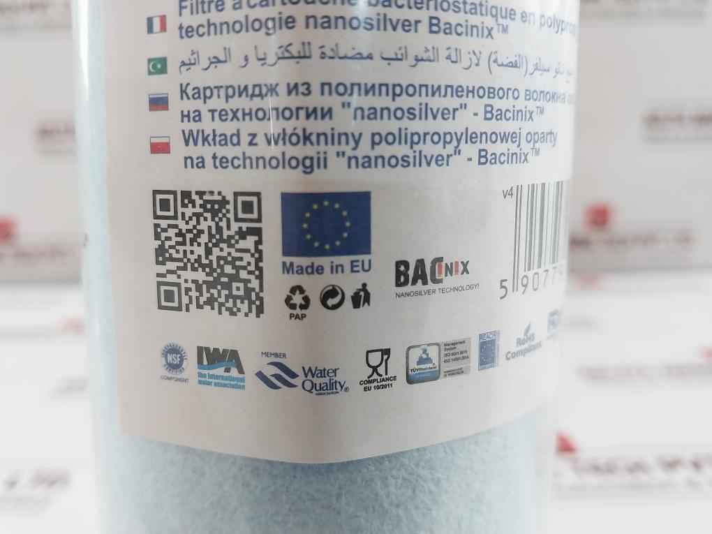Lot Of 5X Fcps5-ab Sediment/Antimicrobial Removal Filter Cartridge Aquafilter