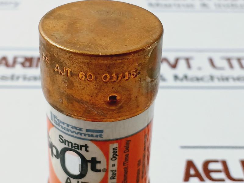 Lot Of 5X Ferraz Shawmut Ajt60 Time Delay Fuse Class J 60A 600V Ac