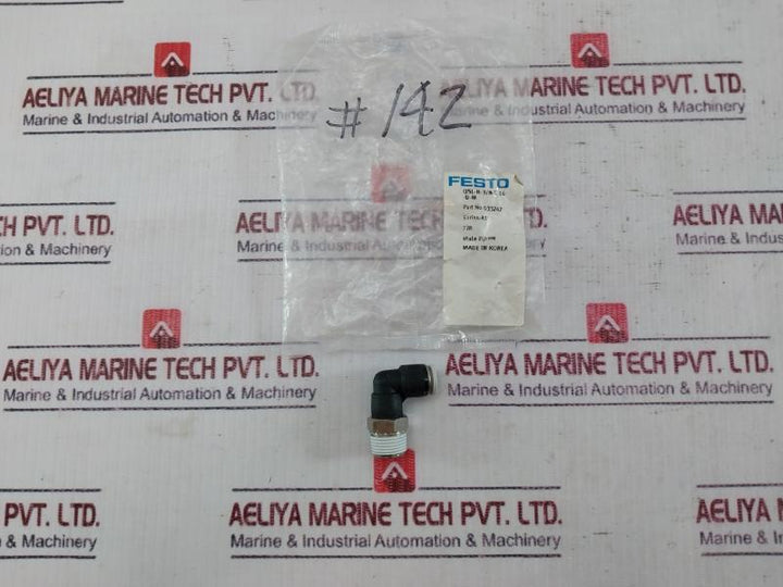 Lot of 5X Festo QSL-H-3/8-5/16-U-M 533242 L-Shaped Male Elbow