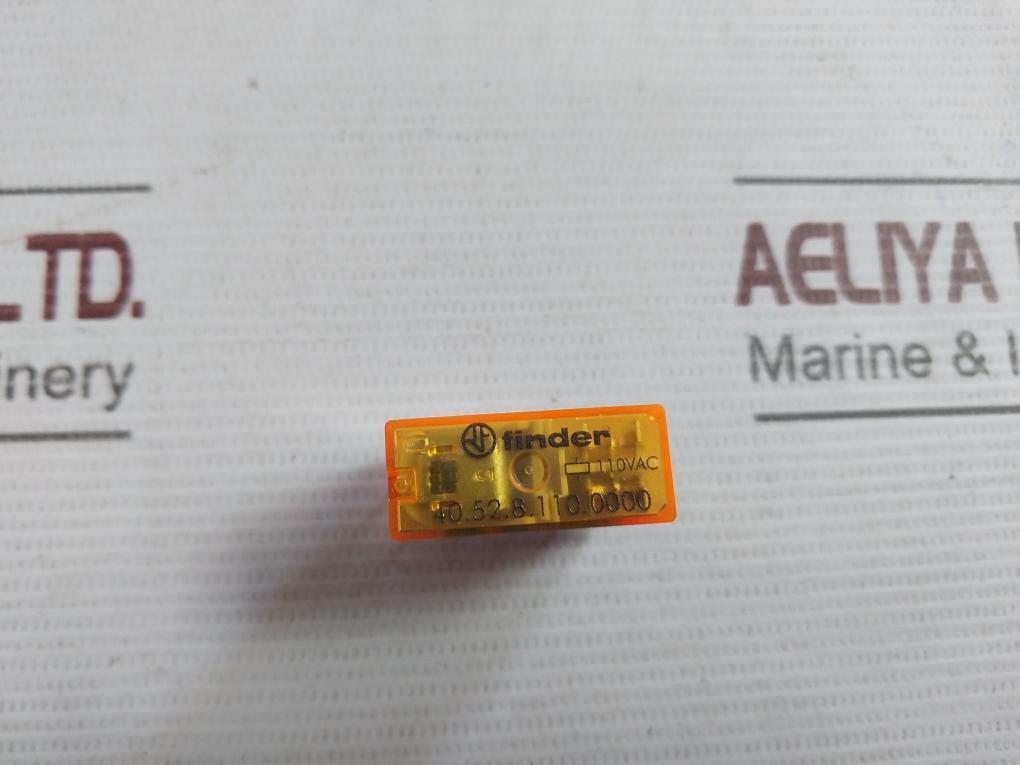 Lot Of 5X Finder 40.52.8.110.0000 Miniature Pcb Relay 110Vac 8A 250V 2Co-dpdt