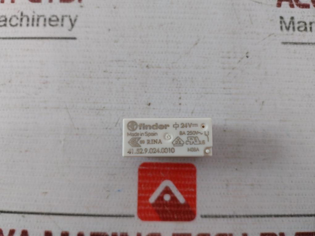 Lot of 5X Finder 41.52.9.024.0010 PCB Mount Relay 8A 250V- M08A