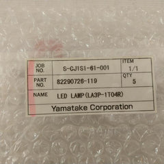 Lot of 5X IDEC LA-T00 Pushbutton Contactor 82290726-119 28V MAX DC 24V
