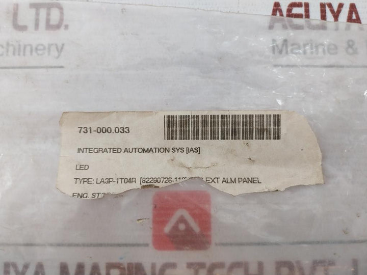 Lot of 5X IDEC LA-T00 Pushbutton Contactor 82290726-119 28V MAX DC 24V