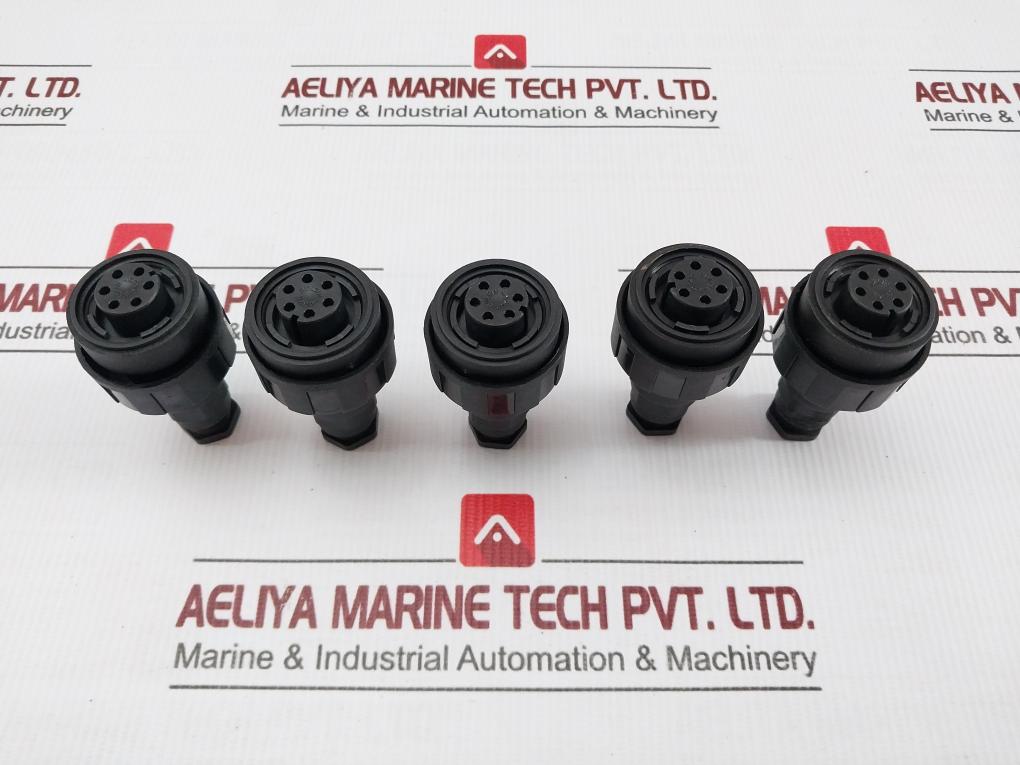 Lot Of 5X Ip68 Circular Connector With New Condition
