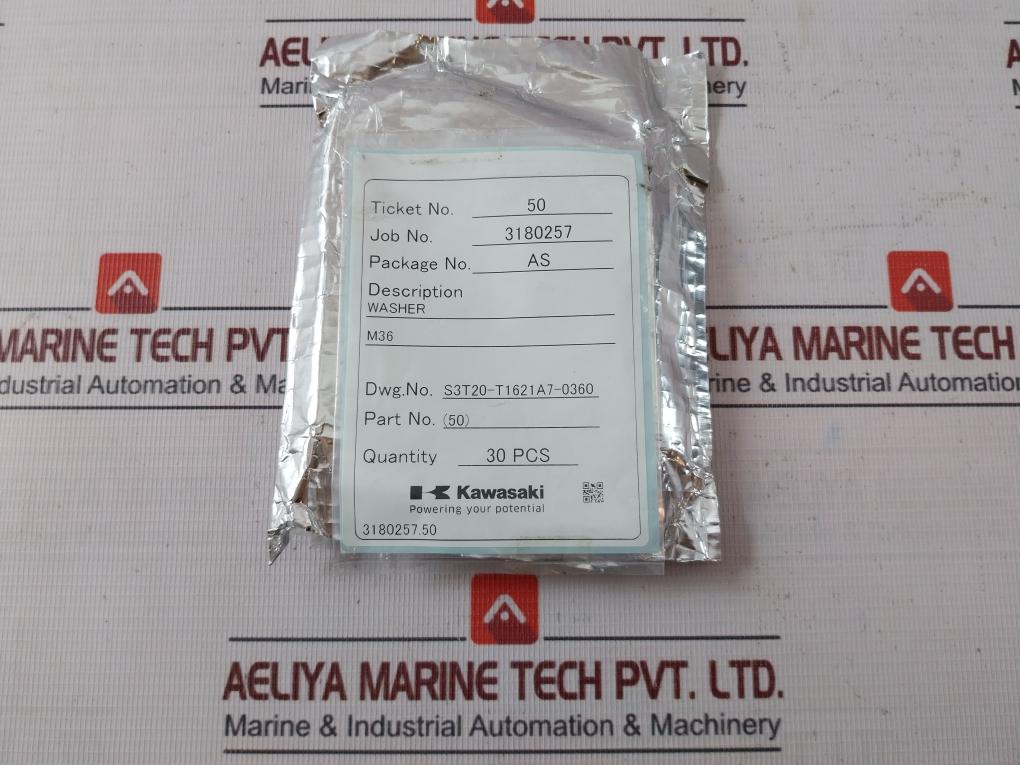 Lot Of 5X Kawasaki Ua-400 Cs Double Lock Tab Washer 3180257.50 152-18O-3Tu