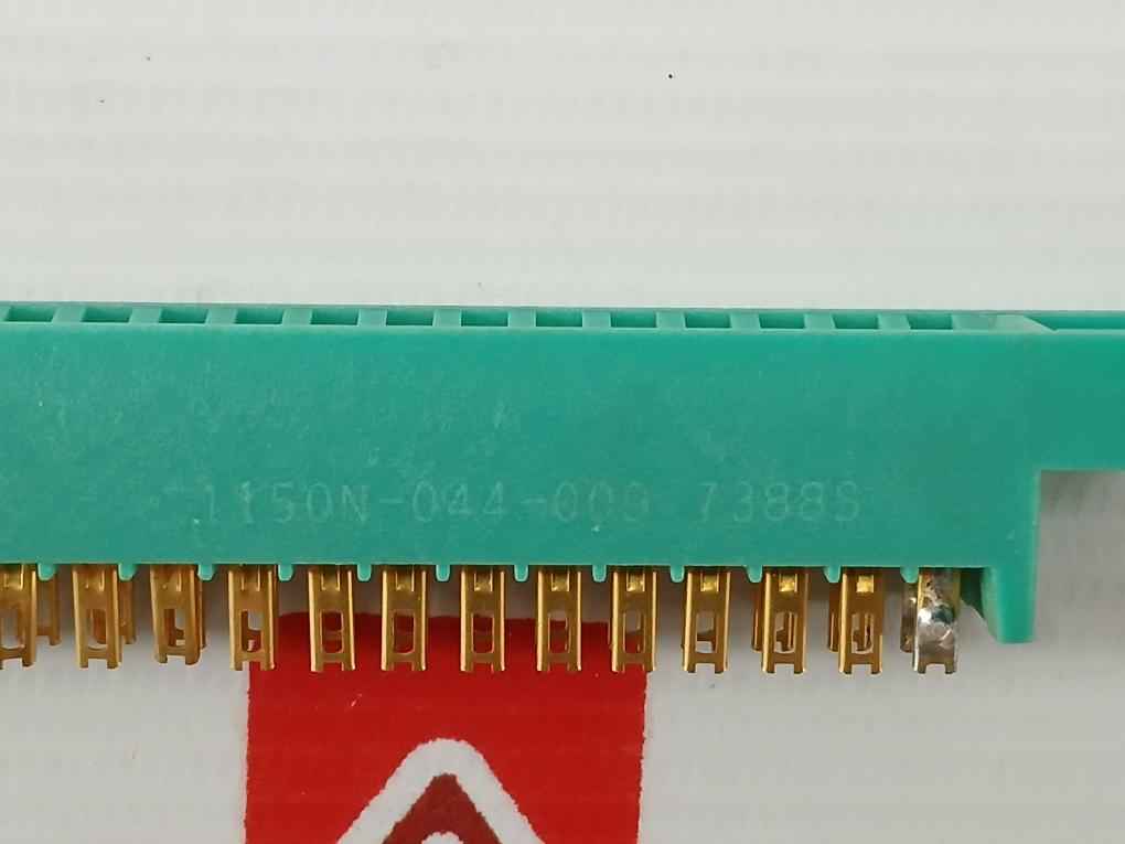 Lot Of 5X Kel 1150N-044-009 Card Edge Connector