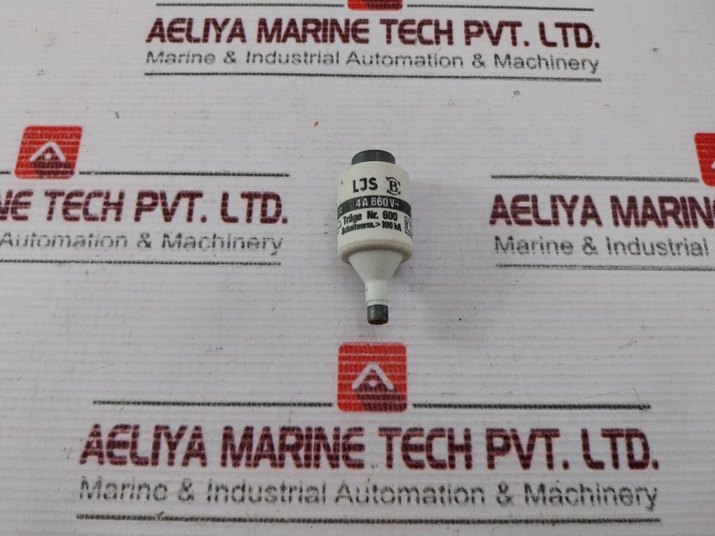 Lot Of 5X LJS 4A 660V AC Bottle Fuse 100 kA