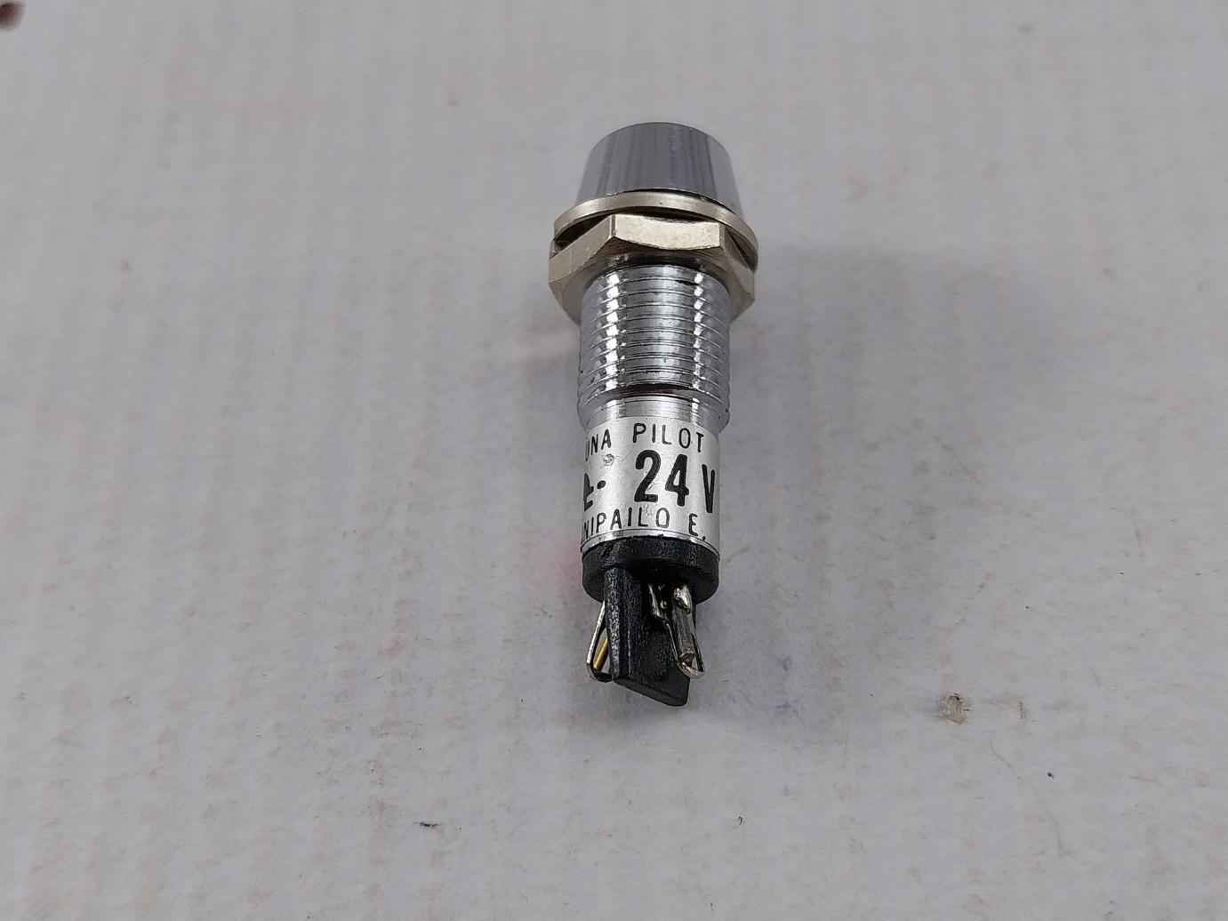 Lot Of 5X Luna Vd03.24.2 Red Led Pilot Signal Lamp 24V