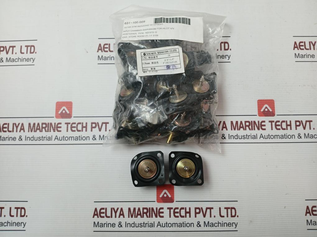 Lot Of 5X Nakakita Seisakusho Ns737S-d Positioner Diaphragm For Pilot Valve