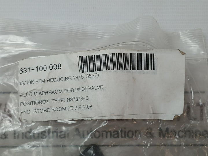 Lot of 5X NAKAKITA SEISAKUSHO NS737S-D Positioner Diaphragm For Pilot Valve