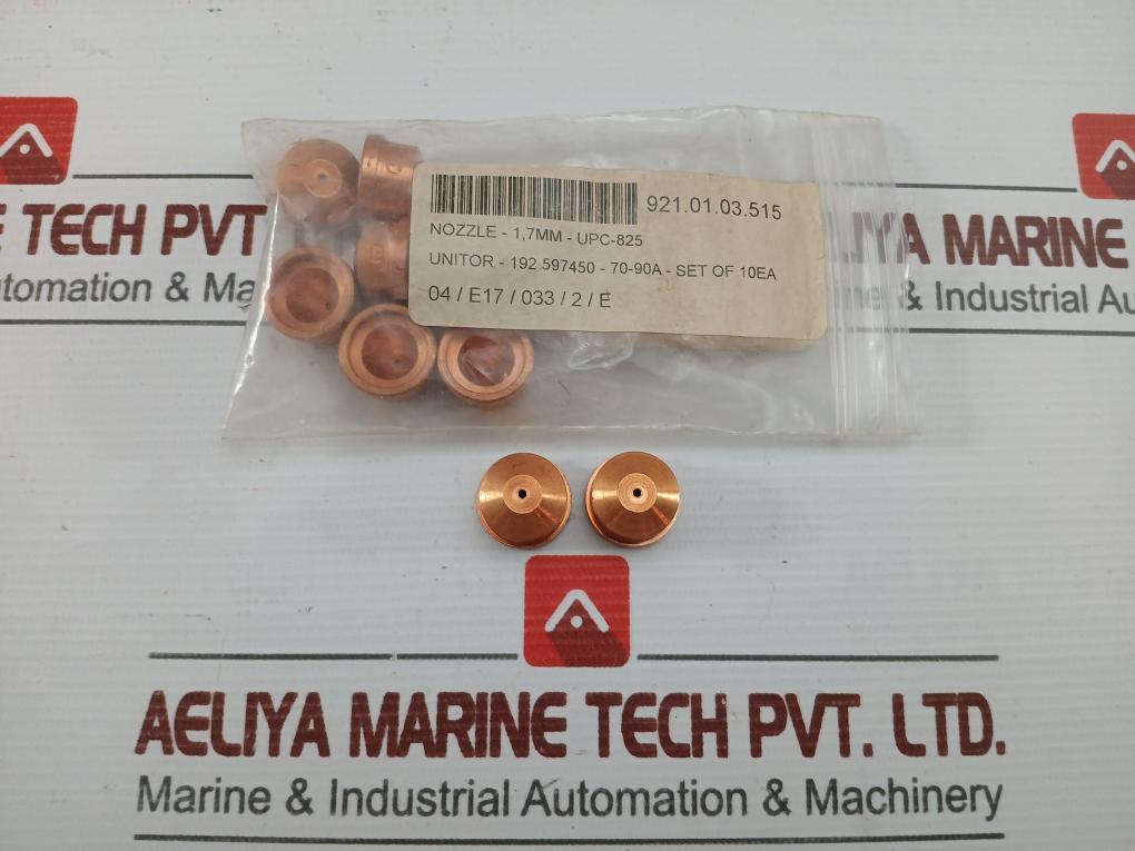 Lot Of 5X Nozzle - 1, 7Mm-upc-825 Unitor