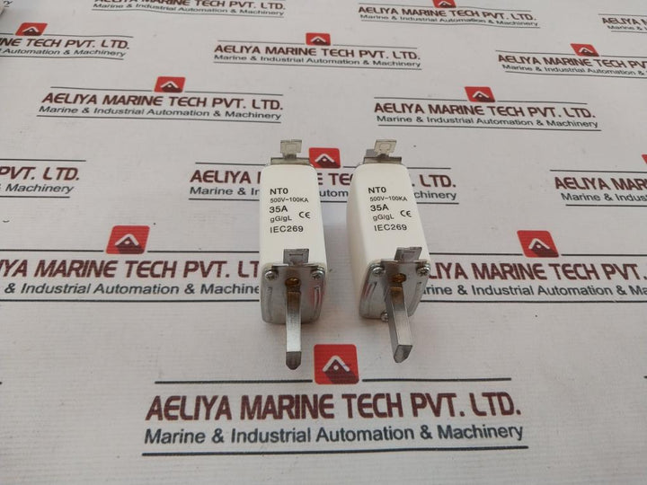 Lot Of 5X NT0 LV-HRC Fuse Link 35A