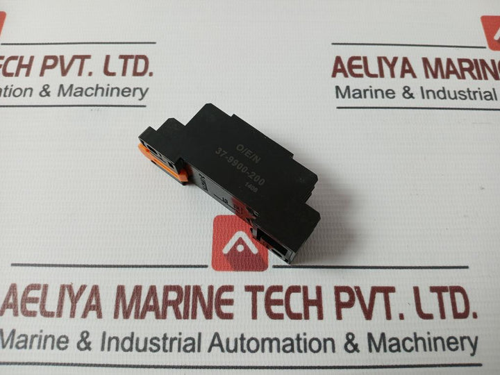 Lot of 5X O/E/N 37-9900-200 Relay Socket