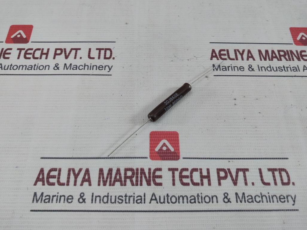 Lot Of 5X Ohmite 20J8K0E Wirewound Resistor 8000 Ω 10W 5%